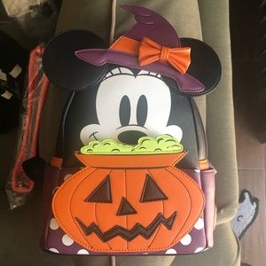 *NWT* LOUNGEFLY LASR - MINNIE WITCH BACKPACK